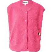 Pieces Pckatty Teddy Vest Noos Bc - Pink - XS