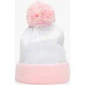 New Era Kids Ne Contrast Bobble 930, White Pink, Youth