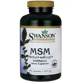 Swanson Health MSM 500 mg - 250 kapselia
