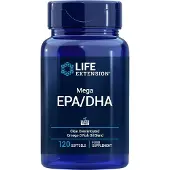 Life Extension - Mega EPA/DHA EU (120 pehmeää kapselia)
