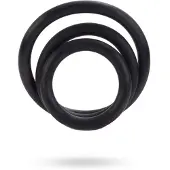 Calexotics Cal Exotics Black Rubber Ring Set