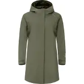 Urberg Women's 2L Rain Coat Deep Lichen Green Sadetakit XXL