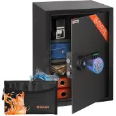 Brihard Business XL Biometric Black Pearl biometrinen kassakaappi