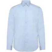 Calvin Klein Slim Esntl Poplin Nos Str Sld - Blue - 39