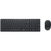 Dell KM555, Langaton, RF Wireless + Bluetooth, Plunger key switch, QWERTY, musta, Sisältää hiiren