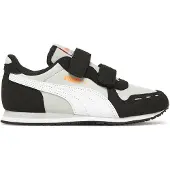 Puma Tennarit 'Cabana Racer' savunharmaa / mandariini / musta / valkoinen