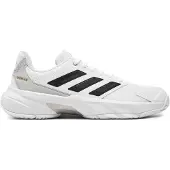 Adidas Urheilukengät 'CourtJam Control 3' harmaa / musta / valkoinen