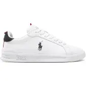 Ralph Lauren Ftw Matalavartiset tennarit laivastonsininen / punainen / valkoinen