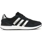 Adidas Matalavartiset tennarit 'Run 60s 4.0' musta / hopea