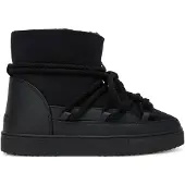 INUIKII for woman. 1001.003.0122 Classic Black Leather Boots (41), Flat, Laces, Casual