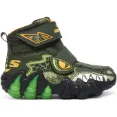 SKECHERS Boys Skech-O-Saurus Lights 2.0 - Khaki green - 31