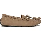 Ralph Lauren Anders Tasseled Suede Driver - Beige - 40