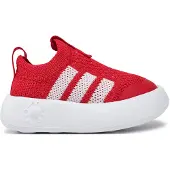 Adidas Urheilukengät 'Bubblecomfy' punainen / valkoinen