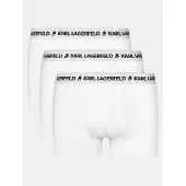 Karl Lagerfeld Bokserishortsit musta / valkoinen