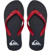 Quiksilver Varvastossut 'Molokai' punainen / valkoinen