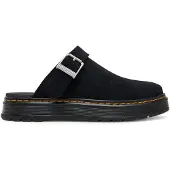 Dr. Martens Brookline Mule Black Bronx Suede - Black - 44