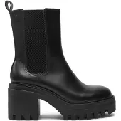 Calvin Klein Chelsea-bootsi 'Chunky' musta
