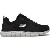 SKECHERS Matalavartiset tennarit 'Track' musta / valkoinen