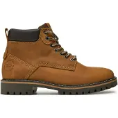 Jack & Jones Jfwqueensway Leather Boot Sn - Brown - 42