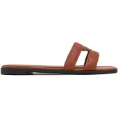 Tommy Hilfiger Th Logo Strap Mule - Brown - 36