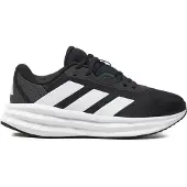 Adidas Juoksukengät 'Galaxy 7' musta / valkoinen