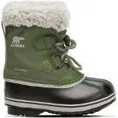 Sorel Childrens Yoot Pac Nylon Boot Wp - Khaki green - 25