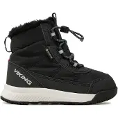 Viking Aery GTX Lämpimät Varsikengät Black/Charcoal Black Charcoal 29 EU Musta 29 EU Pojat, Tytöt
