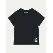 Mini Rodini Basic Ss Tee - Black - 104-110