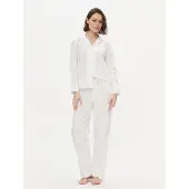 Ralph Lauren Pyjama offwhite / luonnonvalkoinen