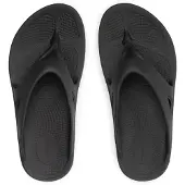 OOfos OOriginal Sandals Black Unisex, Size 45 - EUR
