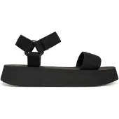Calvin Klein Sandal Velcro Webbing Mg - Black - 38
