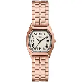 Fossil Analoginen kello 'Harlow' roseekulta