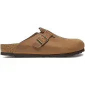 Birkenstock Boston Leoi Cognac - Brown - 44
