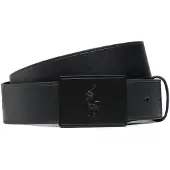 Ralph Lauren 36Mm Pp Plaque Belt - Black - 40