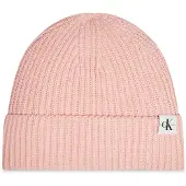 Calvin Klein Monogram Rib Beanie - Pink - L/XL