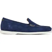 Ralph Lauren Ftw for man. 803932196002 Merton Leather Moccasins blue (43), Flat, None, Casual, Classic