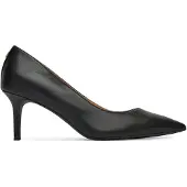 Ralph Lauren Lanette Leather Pump - Black - 36