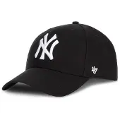 47 Lippalakki 'MLB New York Ya' musta / valkoinen