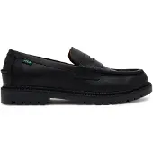 Ralph Lauren Jett Lug-Sole Leather Penny Loafer - Black - 41