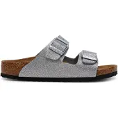 Birkenstock Kids' Arizona Bf Narrow Sparkling Silver Sandaalit 27