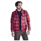 Detlev Louis DL-SM-1 Moottoripyöräpaita Musta/Punainen Miehet, size 48