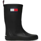 Tommy Hilfiger Flag Rain Boot Black - Black - 30/19.5CM