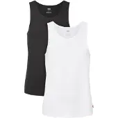 Levi's Paita 'Pride Rib Tank - 2 Pack' musta / valkoinen