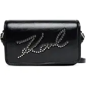 Karl Lagerfeld Skuare Crossbody-laukku 22 cm Musta