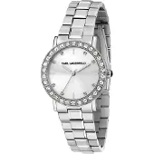 Karl Lagerfeld Crystals 33mm 5atm Quartz/analogical Naisten Kello