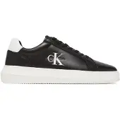 Calvin Klein Matalavartiset tennarit musta / valkoinen