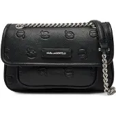 Karl Lagerfeld Ikon Olkalaukku 22 cm Musta