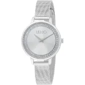 Liu Jo Analoginen kello 'Shine' hopea
