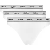 HUGO Triplet Thong Stripe - White - L