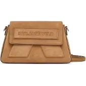 Karl Lagerfeld Ikon Crossbody-laukku Nahka 26 cm Ruskea